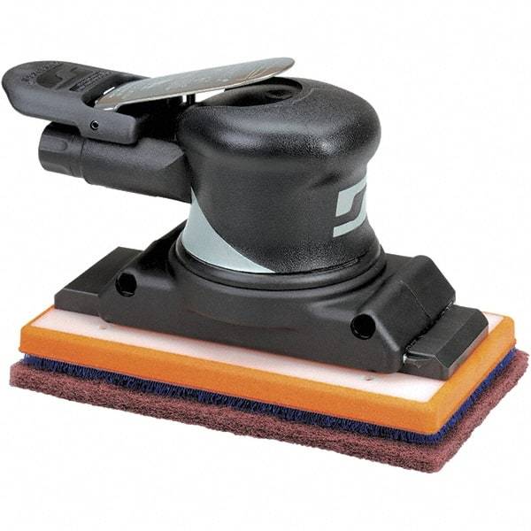 Dynabrade - 0.3 hp Inline Finishing Sander - 18 CFM Air Consumption, 6.21 bar Air Pressure, 1/4 NPT Inlet - Industrial Tool & Supply