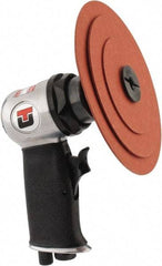 Universal Tool - 3" Max Disc, 20,000 RPM, Pneumatic Handheld Disc Sander - 4 CFM, 1/4 NPT Inlet, 0.33 hp, 90 psi - Industrial Tool & Supply