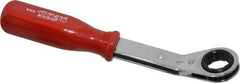 Lang - 3/4" 12 Point Reversible Ratcheting Offset Box Wrench - Single End, 8-3/4" OAL, Steel - Industrial Tool & Supply