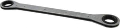 Lang - 1-1/16" x 1-1/8" 12 Point Ratcheting Box Wrench - Double End, 15" OAL, Steel - Industrial Tool & Supply