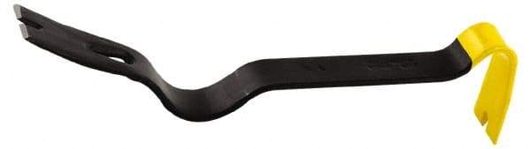 Stanley - 15-1/2" OAL Pry Bar - 1-3/4" Wide - Industrial Tool & Supply