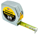 STANLEY® PowerLock® Classic Tape Measure 1" x 35' - Industrial Tool & Supply