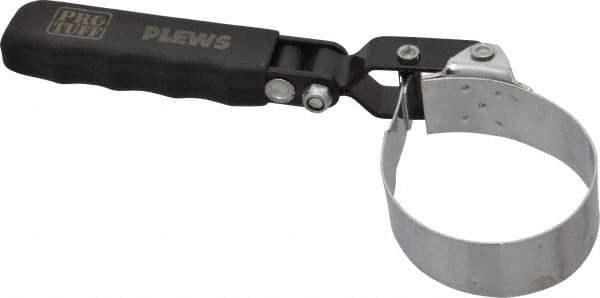 Plews - 2-1/4 to 2-9/16" Diam, Swivel Handle CompactOil Filter Wrench - Steel, For Use with Filters from 2-1/4 to 2-9/16" - Industrial Tool & Supply