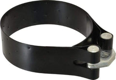 Plews - 5-5/32 to 5-21/32" Diam, Heavy Duty Truck Oil Filter Wrench - Steel, For Use with Filters from 5-5/32" to 5-21/32" - Industrial Tool & Supply