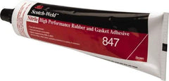 3M - 5 oz Tube Brown Butyl Rubber Gasket Sealant - 300°F Max Operating Temp, Series 847 - Industrial Tool & Supply