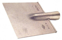 Ampco - Stiff Bronze 1-Edge Scraper - 6" Blade Width x 6" Blade Length, Aluminum Handle - Industrial Tool & Supply