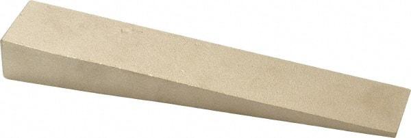 Ampco - 8" OAL Nonsparking Flange Wedge - 1-1/2" Wide x 1" High - Industrial Tool & Supply