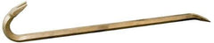 Ampco - 24" OAL Nonsparking Wrecking Bar - 1-1/4" Wide - Industrial Tool & Supply