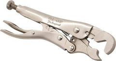 Irwin - 4" OAL Locking Jaw Locking Pliers - 1/4 to 9/16" Jaw Opening, Standard Handle - Industrial Tool & Supply