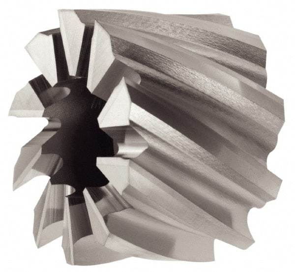 Keo - 2" Diam, 3/4" Arbor Hole Diam, 1-3/8" Length of Cut, 10 Flute, High Speed Steel, Finisher Shell End Mill - Right Hand Cut, Right Hand Spiral Flute, Uncoated - Industrial Tool & Supply