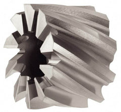 Keo - 1-1/2" Diam, 1/2" Arbor Hole Diam, 1-1/8" Length of Cut, 8 Flute, High Speed Steel, Finisher Shell End Mill - Right Hand Cut, Right Hand Spiral Flute, Uncoated - Industrial Tool & Supply
