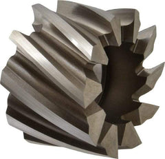 Keo - 2-1/4" Diam, 1" Arbor Hole Diam, 1-1/2" Length of Cut, 10 Flute, High Speed Steel, Finisher Shell End Mill - Right Hand Cut, Right Hand Spiral Flute, Uncoated - Industrial Tool & Supply