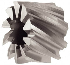 Keo - 3-1/2" Diam, 1-1/4" Arbor Hole Diam, 1-7/8" Length of Cut, 12 Flute, Cobalt, Finisher Shell End Mill - Right Hand Cut, Right Hand Spiral Flute, Uncoated - Industrial Tool & Supply