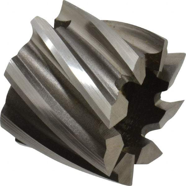 Keo - 1-1/4" Diam, 1/2" Arbor Hole Diam, 1" Length of Cut, 8 Flute, Cobalt, Finisher Shell End Mill - Right Hand Cut, Right Hand Spiral Flute, Uncoated - Industrial Tool & Supply