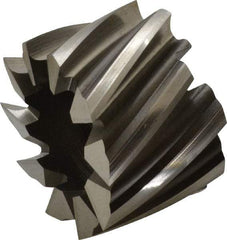 Keo - 2-1/4" Diam, 1" Arbor Hole Diam, 1-1/2" Length of Cut, 10 Flute, Cobalt, Finisher Shell End Mill - Right Hand Cut, Right Hand Spiral Flute, Uncoated - Industrial Tool & Supply