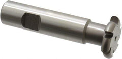 Keo - 1/8" Radius, 1/4" Circle Diam, 1-1/4" Cutter Diam, Shank Connection, Convex Radius Cutter - 3/4" Shank Diam, 3-1/2" OAL, High Speed Steel, Uncoated, 6 Teeth, Weldon Flat - Industrial Tool & Supply
