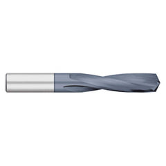 Titan USA - Screw Machine Length Drill Bits; Drill Bit Size (Decimal Inch): 0.2420 ; Drill Bit Size (Letter): C ; Drill Point Angle: 135 ; Drill Bit Material: Solid Carbide ; Drill Bit Finish/Coating: AlTiN ; Flute Type: Spiral - Exact Industrial Supply