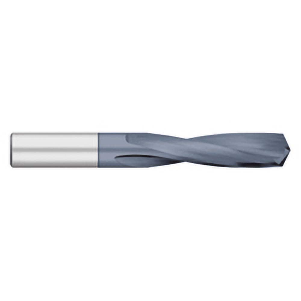 Titan USA - Screw Machine Length Drill Bits; Drill Bit Size (Decimal Inch): 0.2500 ; Drill Bit Size (Letter): E ; Drill Bit Size (Inch): 1/4 ; Drill Point Angle: 135 ; Drill Bit Material: Solid Carbide ; Drill Bit Finish/Coating: AlTiN - Exact Industrial Supply