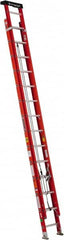 Louisville - 28' High, Type IA Rating, Fiberglass Industrial Extension Ladder - Industrial Tool & Supply