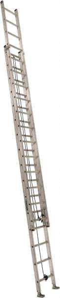 Louisville - 32' High, Type IA Rating, Aluminum Industrial Extension Ladder - 300 Lb Capacity, 29' Working Length - Industrial Tool & Supply