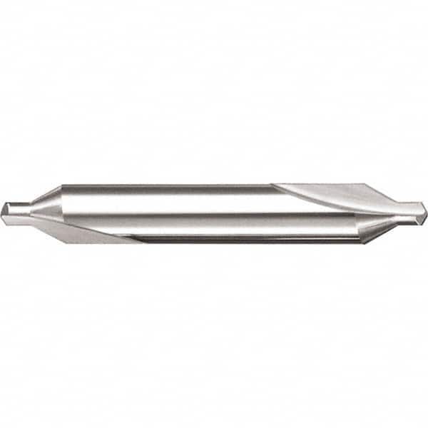 SGS - #00 Plain Cut 60° Incl Angle Solid Carbide Combo Drill & Countersink - Industrial Tool & Supply
