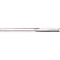 SGS - 8mm Solid Carbide 6 Flute Chucking Reamer - Straight Flute, 8mm Straight Shank, 82mm OAL - Industrial Tool & Supply