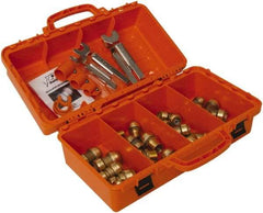 SharkBite - 26 Piece Contractor Kit - 1/4 to 1" Capacity - Industrial Tool & Supply