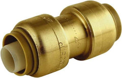 SharkBite - Brass & Chrome Pipe Fittings Type: Coupling Fitting Size: 1 x 1 - Industrial Tool & Supply