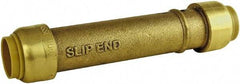 SharkBite - Brass & Chrome Pipe Fittings Type: Coupling Fitting Size: 1 x 1 - Industrial Tool & Supply