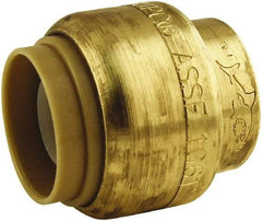 SharkBite - Brass & Chrome Pipe Fittings Type: End Cap Fitting Size: 3/4 - Industrial Tool & Supply