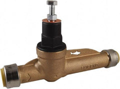 SharkBite - 3/4" Pipe, Push Fit End Connection, Bronze Body Pressure Regulating Valve - EPDM Seal, 200 psi Inlet Pressure, 10 to 70 psi Working Pressure - Industrial Tool & Supply