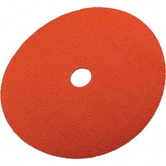 3M - 7" Diam 7/8" Hole 50 Grit Fiber Disc - Coarse Grade, Ceramic, 8,600 Max RPM, Series 785C - Industrial Tool & Supply