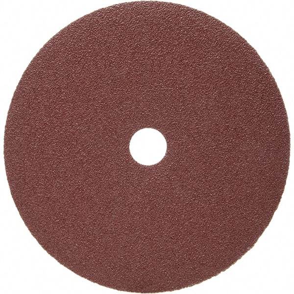 3M - 7" Diam 7/8" Hole 50 Grit Fiber Disc - Coarse Grade, Ceramic, 8,600 Max RPM, Series 988C - Industrial Tool & Supply