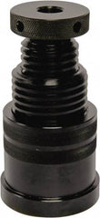 Gibraltar - 2-3/4" Base Diam, 3 to 6-1/2" Height Range, Support Screw Jack - 40,000 Lb Min Capacity - Industrial Tool & Supply
