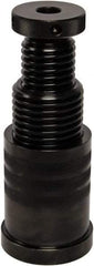 Gibraltar - 2-3/4" Base Diam, 4 to 9-1/2" Height Range, Support Screw Jack - 40,000 Lb Min Capacity - Industrial Tool & Supply