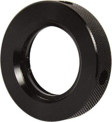 Gibraltar - 1-1/2 - 5 Acme Steel Right Hand Hex Jam Nut - 2-1/4" Across Flats, 1/2" High, Black Oxide Finish, 2G Class of Fit - Industrial Tool & Supply