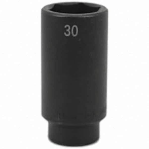 SK - Impact Socket - 1/2"DR 30MM DEEP IMPACT SOCKET - Industrial Tool & Supply