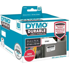 Dymo - Labels, Ribbons & Tapes Type: Multi-Purpose Label Color: White - Industrial Tool & Supply