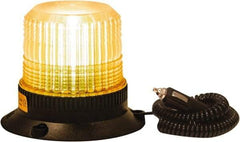Buyers Products - 1.7 Joules, 10 Flash Rate, 1" Pipe & 3-Bolt Mount Emergency Strobe Light Assembly - Powered by 12 to 24 Volts, Amber - Industrial Tool & Supply