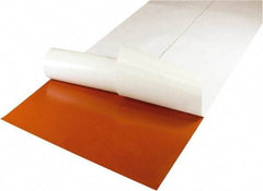 Value Collection - 36" Long, 12" Wide, 1/2" Thick, Silicone Rubber Foam Sheet - 35 to 45 Durometer, Red, -60 to 400°F, 550 psi Tensile Strength, Adhesive Backing - Industrial Tool & Supply