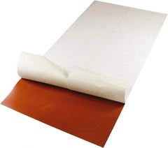 Value Collection - 24" Long, 12" Wide, 1/8" Thick, Silicone Rubber Foam Sheet - 35 to 45 Durometer, Red, -60 to 400°F, 550 psi Tensile Strength, Adhesive Backing - Industrial Tool & Supply
