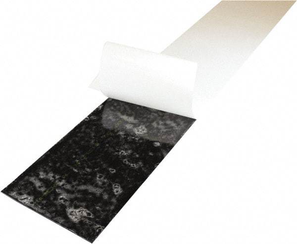 Value Collection - 3/4" Thick x 6" Wide x 36" Long, Adhesive Backed Buna-N Rubber Strip - Stock Length, 40 Shore A Durometer, 1,500 psi Tensile Strength, -40 to 225°F, Black - Industrial Tool & Supply