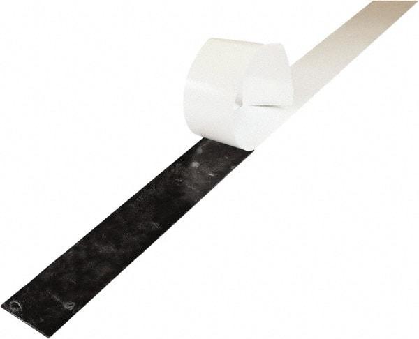 Value Collection - 3/8" Thick x 2" Wide x 36" Long, Adhesive Backed Neoprene Rubber Strip - Stock Length, 60 Shore A Durometer, 1,000 psi Tensile Strength, -20 to 170°F, Black - Industrial Tool & Supply