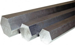 Value Collection - 3" Width Across Flats x 1' Long, Steel Hexagon Bar - Material Specification ASTM A108 - Industrial Tool & Supply