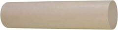 TriStar - 1' Long, 3/8" Diam, Plastic Plastic Rod - + 1/4 - 0.0" Length Tolerance, +0.015/-0.000" Diam Tolerance, 60D Hardness, White - Industrial Tool & Supply