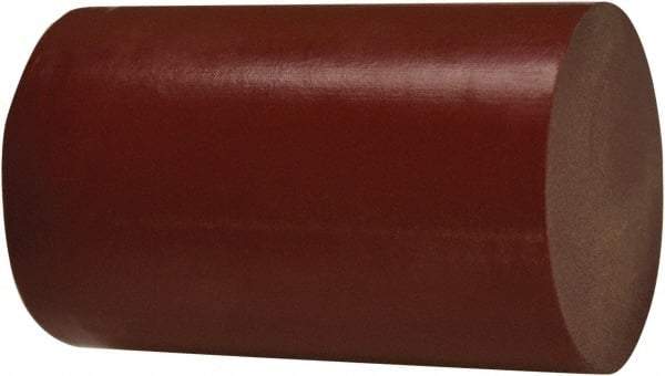TriStar - 1' Long, 3/4" Diam, Plastic Plastic Rod - + 1/4 - 0.0" Length Tolerance, +0.020/-0.000" Diam Tolerance, 75D Hardness, Maroon - Industrial Tool & Supply