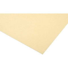 Made in USA - 1/16" Thick x 12" Wide, Epoxyglass Laminate Sheet - Yellow-Green, Rockwell M-110 Hardness, G10 Non FR Grade, ±0.0075 Tolerance - Industrial Tool & Supply