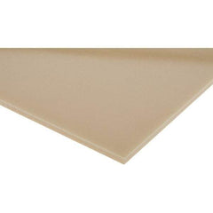 Made in USA - 1/4" Thick x 12" Wide, Epoxyglass Laminate Sheet - Yellow-Green, Rockwell M-110 Hardness, G10 Non FR Grade, ±0.022 Tolerance - Industrial Tool & Supply