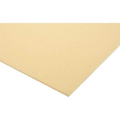 Made in USA - 3/32" Thick x 12" Wide, Epoxyglass Laminate Sheet - Yellow-Green, Rockwell M-110 Hardness, G10 Non FR Grade, ±0.009 Tolerance - Industrial Tool & Supply
