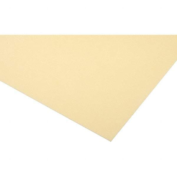 Made in USA - 1/16" Thick x 24" Wide x 48" Long, Epoxyglass Laminate Sheet - Yellow-Green, Rockwell M-110 Hardness, G10 Non FR Grade, ±0.0075 Tolerance - Industrial Tool & Supply